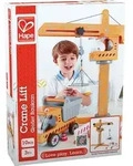 Hape Playscapes Gro&szlig;er Baukran, E3011 - Gelb