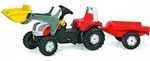 rolly toys Kid Steyr 6160 CVT Trettraktor mit Schaufellader und Anh&auml;nger,...