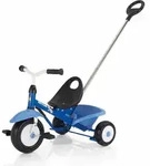 KETTLER Dreirad Funtrike Blau | ab 2 Jahren | Inklusive Schubstange | Inklusive