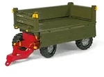 rolly toys Multi Trailer Zweiachs-Dreiseitenkipper gr&uuml;n, Ma&szlig;e: 113x45,5x48 cm; 12