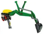 rolly toys Heckbagger John Deere , Ma&szlig;e: 40x23x78 cm; 40 935 8 - Schwarz/Gr&uuml;n/Gelb