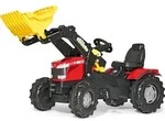 rolly toys Farmtrac MF 8650 Trettraktor mit Trac Lader, Ma&szlig;e: 142x53x81 cm; 61 113 3