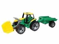 Lena 2123 - Starke Riesen Traktor mit Schaufel und Anhänger