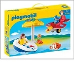 PLAYMOBIL 1.2.3 6050, Flughafen & Flugzeug, 1,5 Jahr(e), Mehrfarbig
