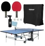 Donic Outdoor+Indoor Tischtennisplatte Roller 800, inkl. Abdeckh&uuml;lle, 2