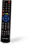 TechniSat Fernbedienung PVR235 | Fernbedienung passend zu Digitalreceivern - Schwarz