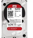 Western Digital Red Pro, 6 TB, 7200 RPM, 128 MB, 3.5", Serial ATA III