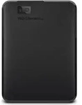 Western Digital Elements WD Portable - 1TB, 1 TB, 2.0/3.2 Gen 1 (3.1 Gen 1), Schwarz