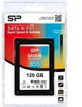 Silicon Power SP120GBSS3S55S25, Serial ATA III, Schwarz, 120 GB
