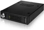 Icy Dock MB991SK-B, SATA, Serial ATA II, Serial ATA III, 6.35 cm (2.5"), Schwarz,