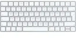 MLA22D/A Apple Magic Keyboard Tastatur Bluetooth QWERTZ Deutsch Silber, Wei&szlig; -