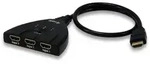 Equip 3x1 HDMI Switch, 1920 x 1080 Pixel, Full HD, Schwarz - Schwarz