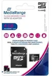 MediaRange MR956, 4 GB, MicroSDHC, Klasse 10, 15 MB/s, Schwarz