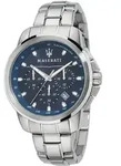 Maserati Herren Uhr SUCCESSO Chronograph Edelstahl Armband silber...