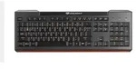 Cougar 200K Tastatur, US Layout - schwarz - Schwarz