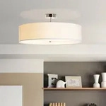 BRILLIANT Deckenleuchte Andria | dekorative Wandleuchte | &Oslash; 60 cm | wei&szlig;/chrom 