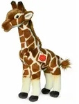 Teddy Hermann Giraffe 38 cm stehend braun gefleckt Kuscheltier - Bunt