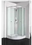 Komplettduschkabine RIO 90 x 90 x 204 - 2 Schiebet&uuml;ren - Sicherheitsglas -