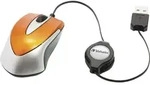 Verbatim Go Mini Optical Travel Mouse Volcanic Orange 49023 - Orange
