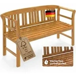 CASARIA&reg; Gartenbank 3-Sitzer FSC&reg;-Zertifiziert, Wetterfest - Braun