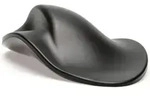 BakkerElkhuizen HandShoeMouse Wireless Maus rechts RF Wireless BlueTrack - Schwarz