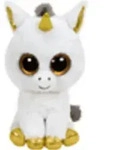 Beanie Boos Pegasus Einhorn wei&szlig;/gold 24cm Kuscheltier - Gold/Wei&szlig;