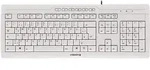 CHERRY TAS STREAM 3.0 grey schweizer Layout - Schwarz