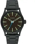 Nixon A450 712 Sentry 38 SS Herrenuhr - Schwarz