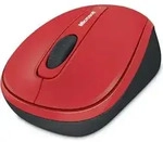 Microsoft WMM 3500, Optisch, RF Wireless, 1000 DPI, Schwarz, Rot - Schwarz/Rot