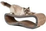 CanadianCat Orbit 2.0, Katzenkratzbett, Freistehend, Wei&szlig;, Karton, Karton, 840...