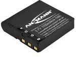 ANSMANN A-Cas NP 40 Li-Ion Digicam Akku 3,7V/1100 mAh f&uuml;r Casio Kamera - Schwarz