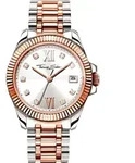 Thomas Sabo Damenuhr silber/ros&eacute;goldfarben WA0219-272-201 - Silber