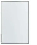 Bosch KFZ20AX0, Vordert&uuml;r, Bosch, K&uuml;hlschrank, Bosch KIR21, KIL22., Aluminium,
