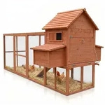 Mucola H&uuml;hnerstall H&uuml;hnerhaus Kaninchenk&auml;fig Holz Stall Hasenstall K&auml;fig