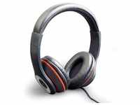 Gembird Stereo-Headset, "Los Angeles" + Mikrofon, passives Noise Cancelling Schwarz,