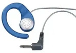Monacor ES-10, Kabelgebunden, 30 - 20000 Hz, Musik, Kopfh&ouml;rer, Blau - Blau