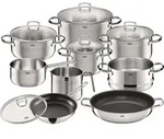 WMF 7116001669, Gemischtes Set, Edelstahl, Edelstahl, Edelstahl, Edelstahl,...