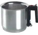 ELO Simmertopf Edelstahl Volumenskala Induktion silberfarben 16cm