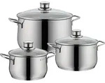 Topf-Set Diadem Plus, 3-teilig - Silber