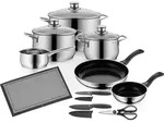 WMF Diadem Plus Kochgeschirr-Set, 10-teilig 3201001275 4000530685537 - Silber
