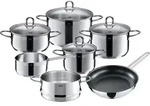 WMF 32.0111.2251, Kochset, Edelstahl, Edelstahl, Keine Beschichtung, Edelstahl,