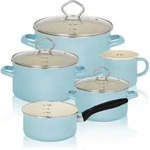 Karl Kr&uuml;ger 89566PAB Topf-Set Sylt 5-tlg., blau - Blau