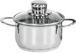 Karl Kr&uuml;ger Edelstahl Bratentopf Saturn, 12 cm - Silber