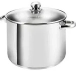 Kopf XXL Induktion Kochtopf Gigant, &Oslash; 28 cm, H&ouml;he 21 cm, 12,5 Liter, Edelstahl