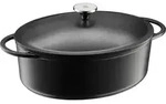 WMF 05.7136.4290, Schwarz, Eisenguss, Emaille, 300 &deg;C, 235 mm, 1 St&uuml;ck(e) - Schwarz