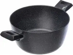 Moneta Etnea, 4,5 l, Rund, Schwarz, Aluminium, Artech Stone, Schwarz - Schwarz