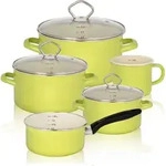 Karl Kr&uuml;ger 89566PAG Topf-Set Juist 5-tlg., gr&uuml;n - Gr&uuml;n
