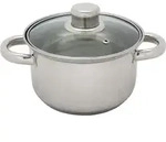 BESTCOOKING 171036 Kochtopf inkl. Deckel, Edelstahl, 16 cm Durchmesser,