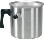 Karl Kr&uuml;ger 295 Wasserbadkocher 1,0 Liter Aluminium geschliffen / Simmertopf -