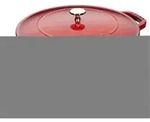 Staub 40511-475-0, 2,4 l, Schwarz, Rot, Eisenguss, Emaille, Eisenguss, Keramik, Gas,